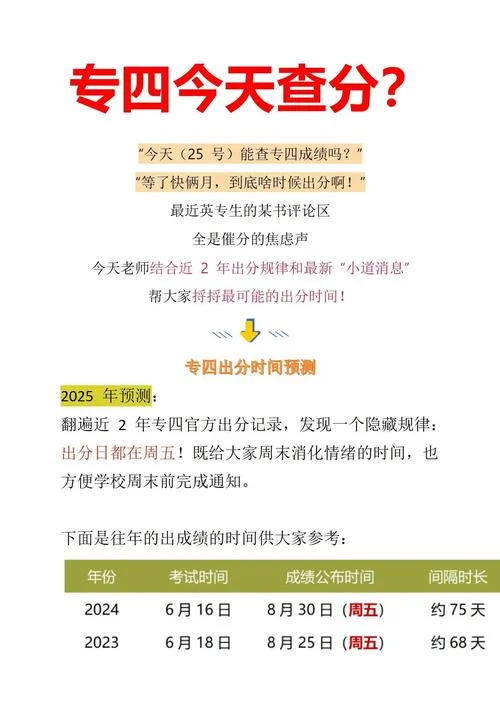 专四成绩什么时候出来_2