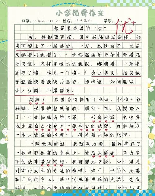 写一篇小说作文素材-小说作文素材库
