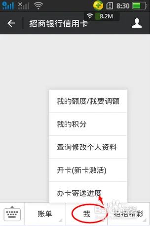 招行信用卡如何查退款_2