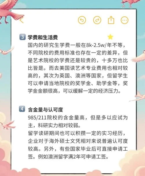 出国艺术留学考研步骤-艺术留学考研全流程