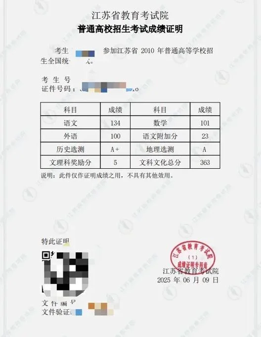 江苏教育考试院查成绩_1