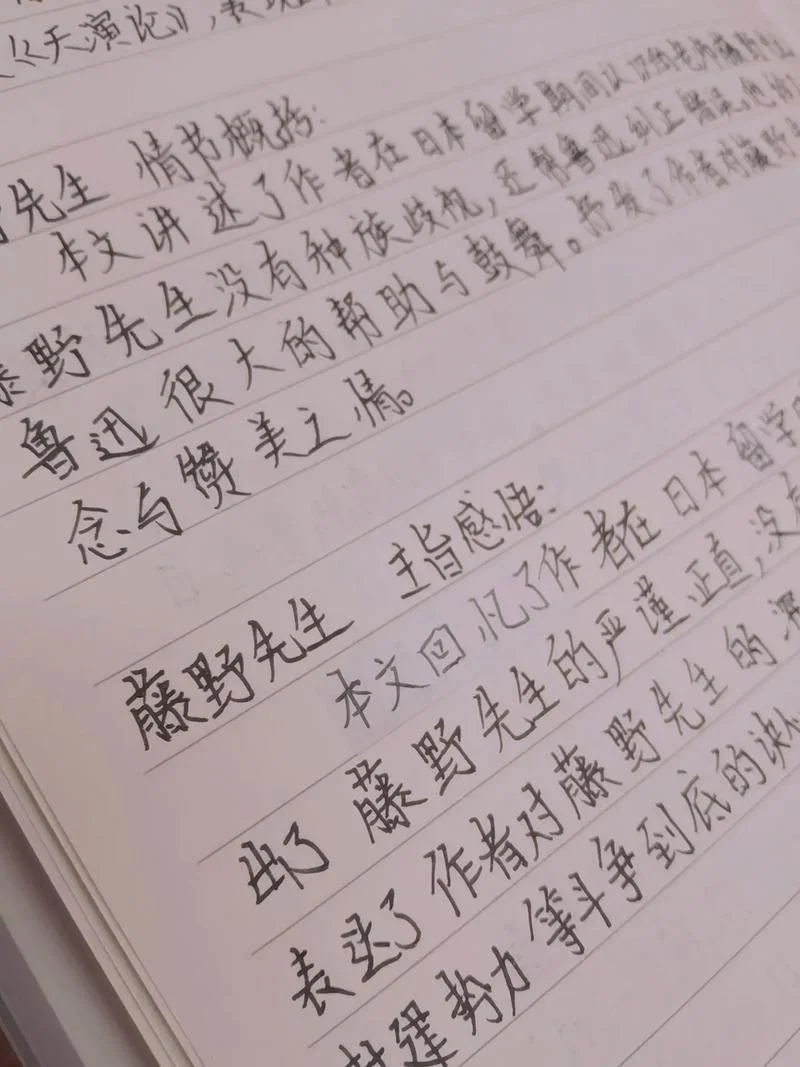 藤野先生赏析感悟-藤野先生感悟赏析
