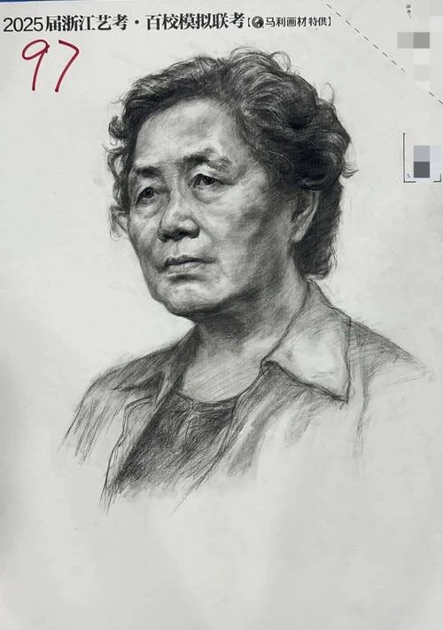 艺考美术素描及格画_1