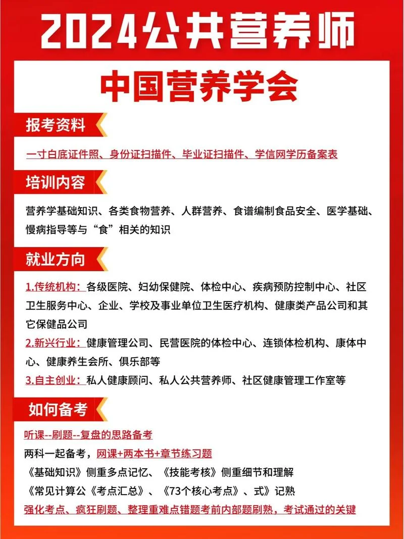 健康管理营养师报考条件_2