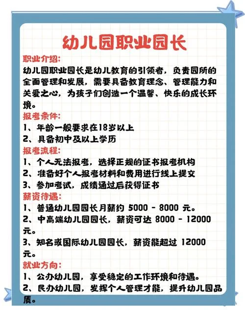 如何报考幼儿园园长证_2