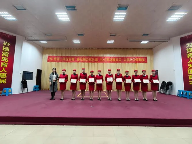 保定理工学院校礼仪队-保定理工校礼仪队