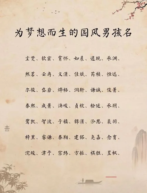 男孩起名子什么好听_1