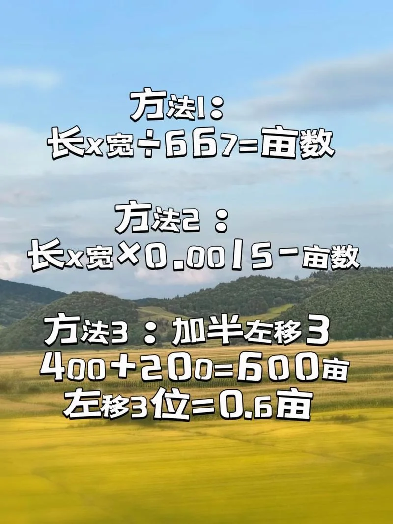 一亩多少平方合理_1