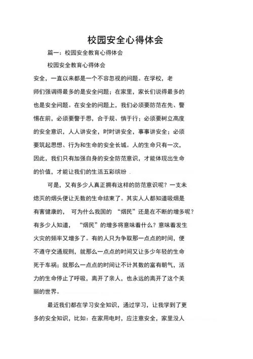 安全是什么心得体会_2
