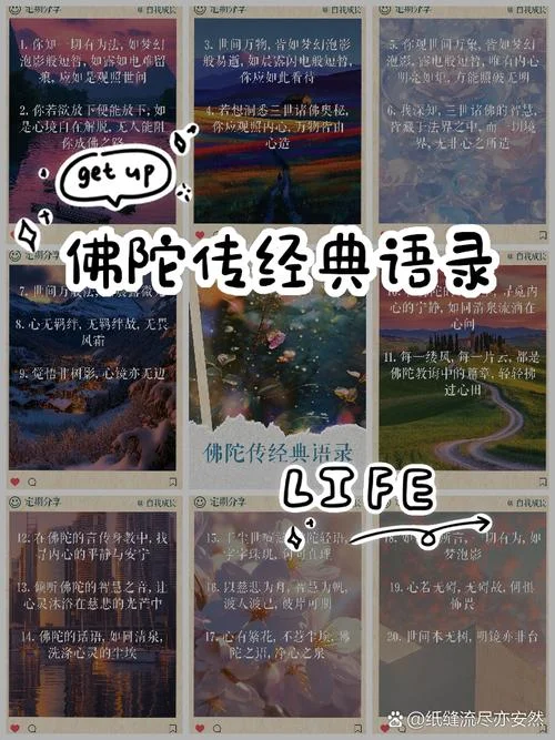 佛陀经典语录人生感悟_1
