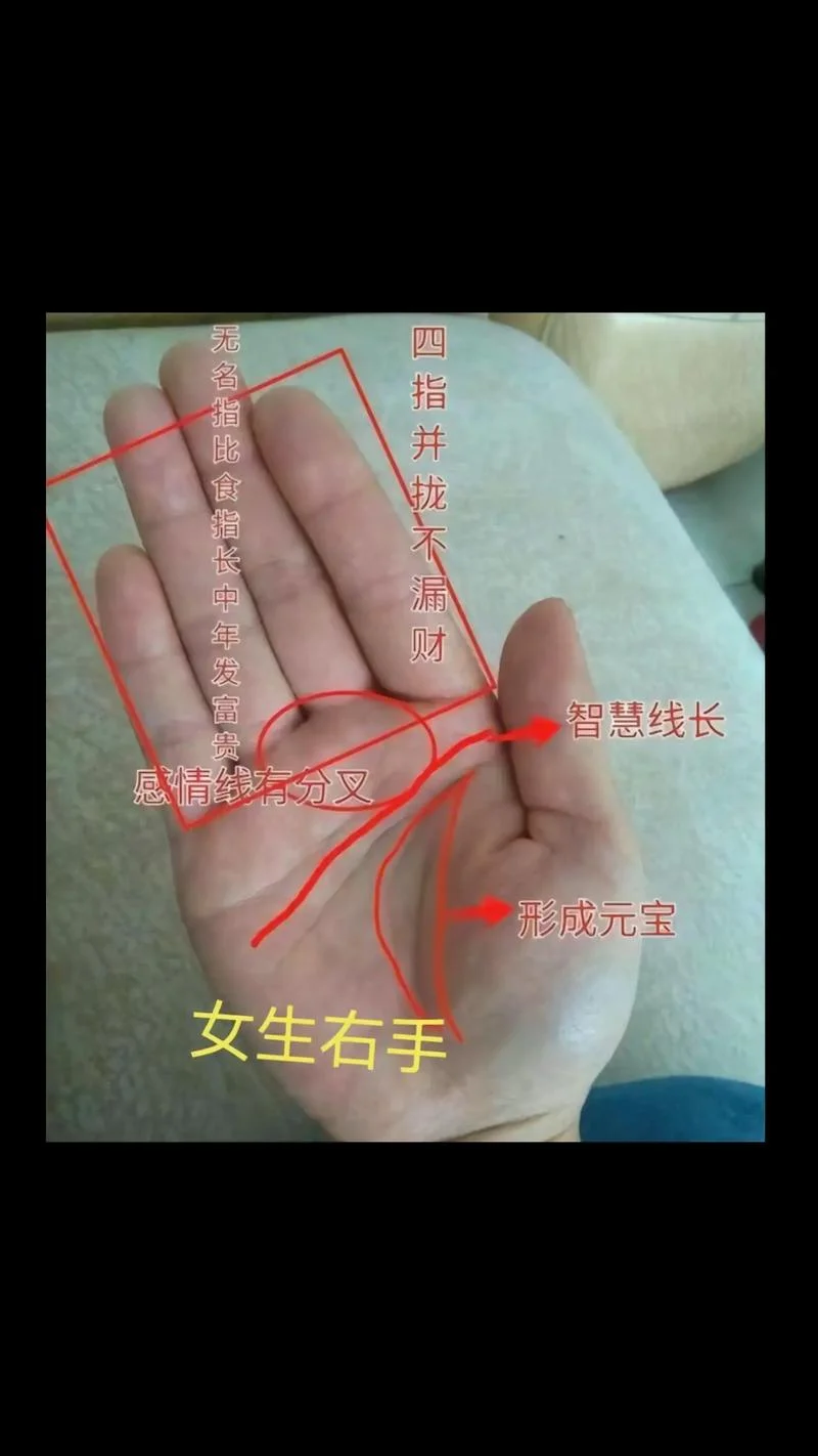 女右手怎么看手相-女右手看手相