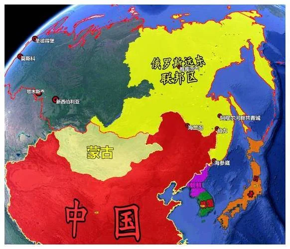 远东共和国历史地图-远东共和国史地