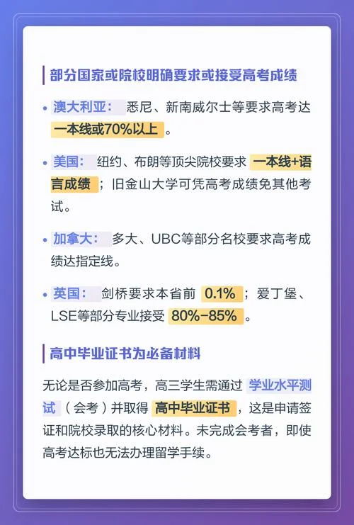 高三出国留学的条件_1