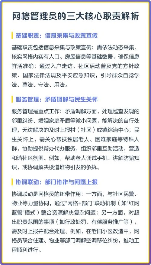 网格管理员感悟-网格管理员感悟