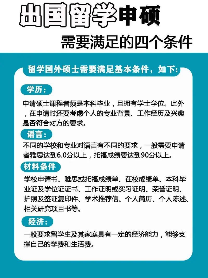出国留学申请条件咨询-留学申请咨询