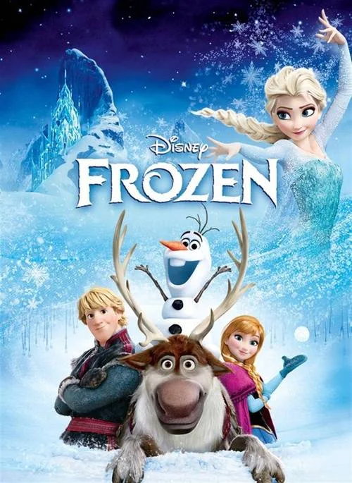 冰雪奇缘海报怎么画_2