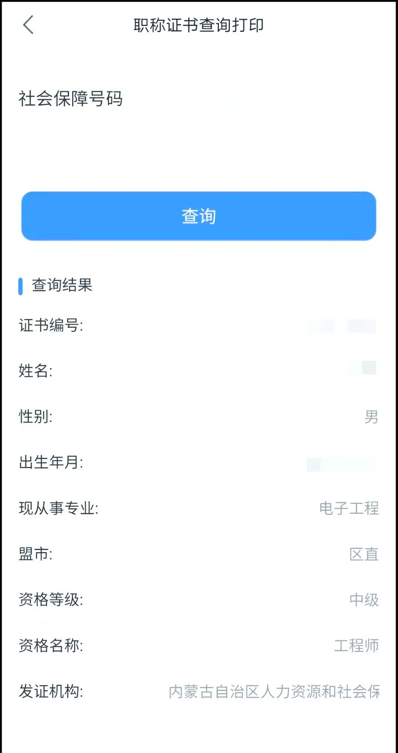 个人职称电子证书查询_2