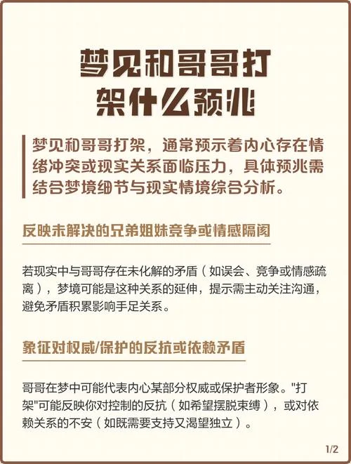 梦见与人发生冲突打架-梦与人大打出手