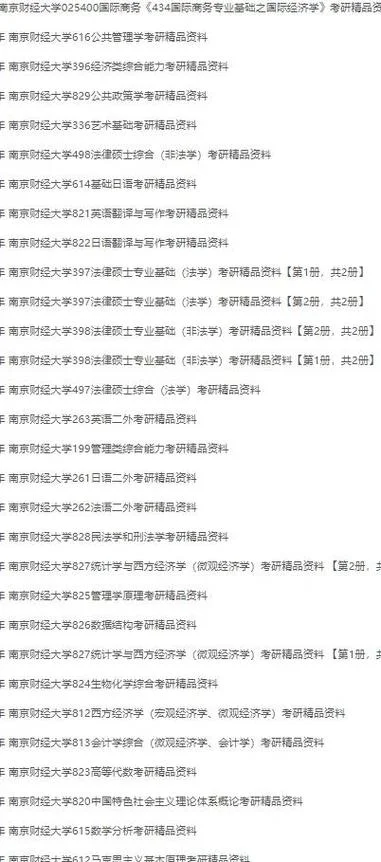 南财考研要求_2