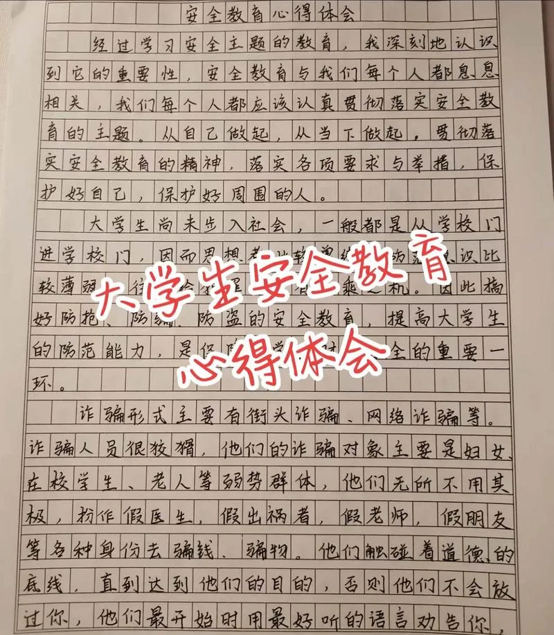 大学生心得体会全集-大学生心得全集