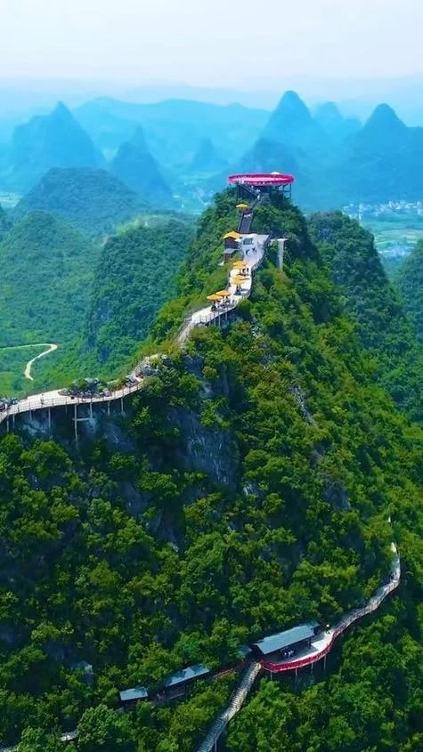 旅游景点桂林如意峰_2