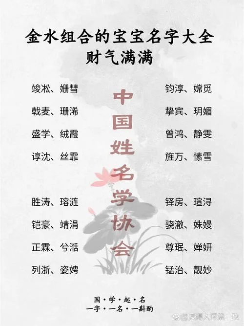 宝宝起名大全缺金缺火_2