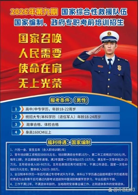 消防员编制报考条件_1