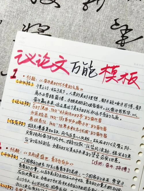 议论文的基本结构-议论文基本结构
