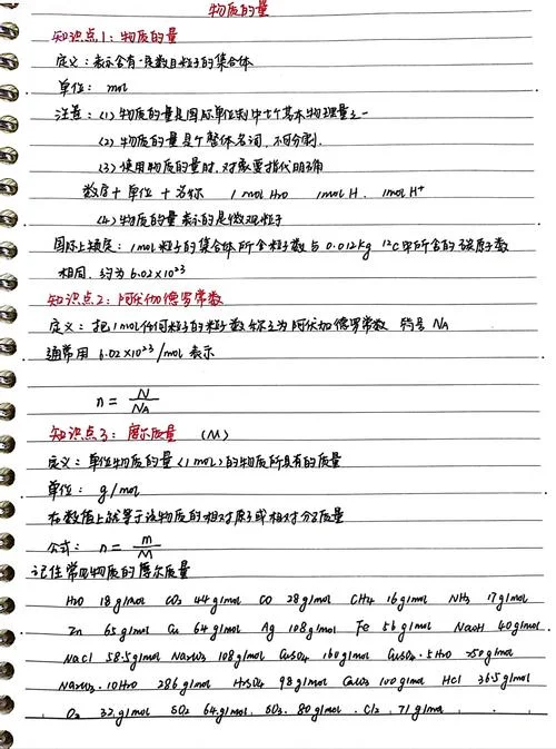 化学笔记高中学霸_1