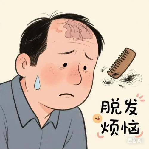 梦见脱发_2