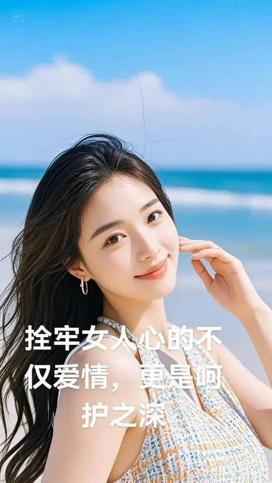 梦见美女的文案_2