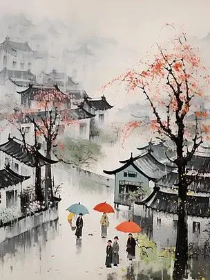 晴昼烟雨长什么意思_1