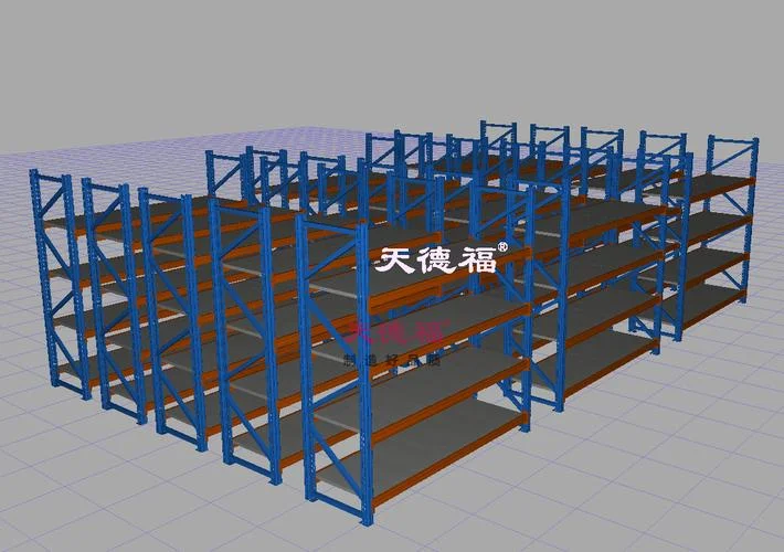 cad仓库货架怎么画_2