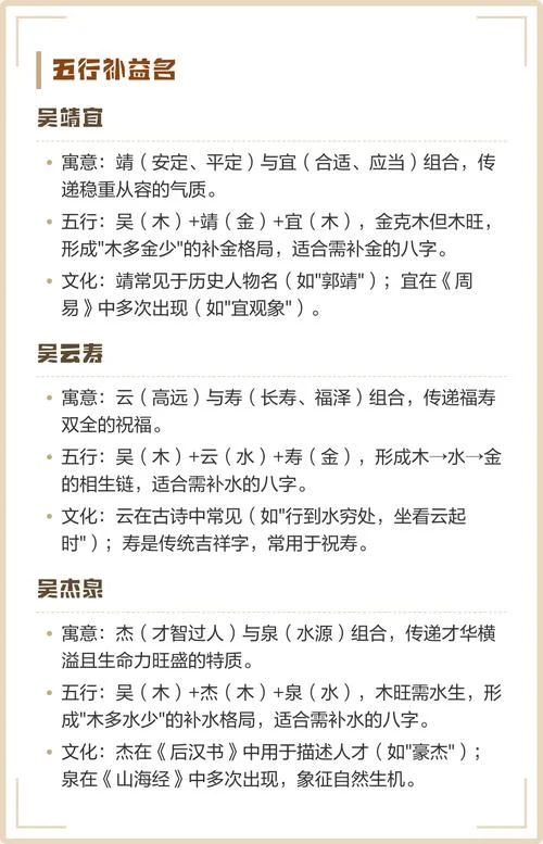 吴姓男宝宝起名字_1
