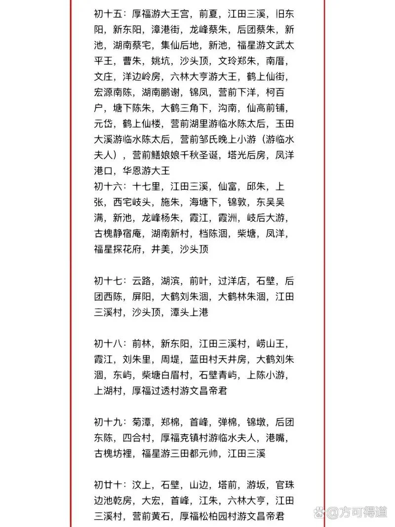 长乐游神介绍-长乐游神介绍