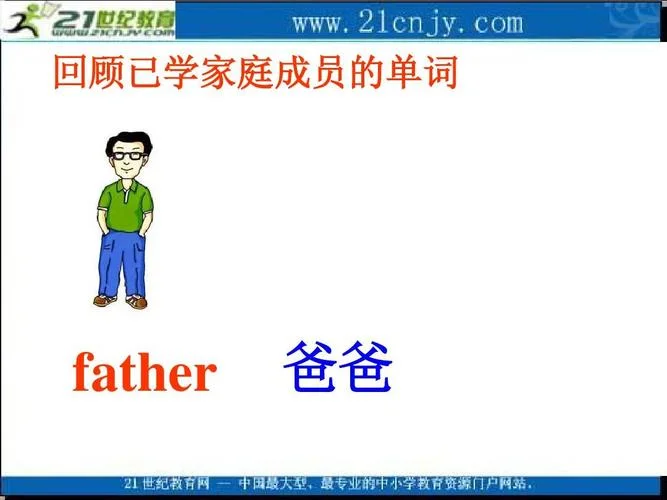 父亲用英语怎么说的_2