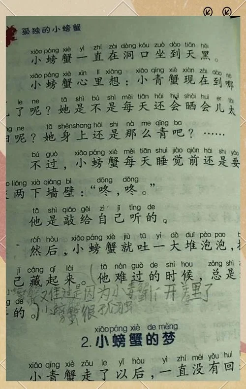孤独的小螃蟹道理_2