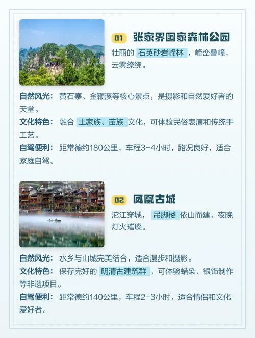 湖南自驾旅游景点大全_1