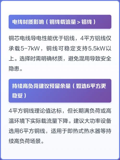 4平方铜线多少瓦_1