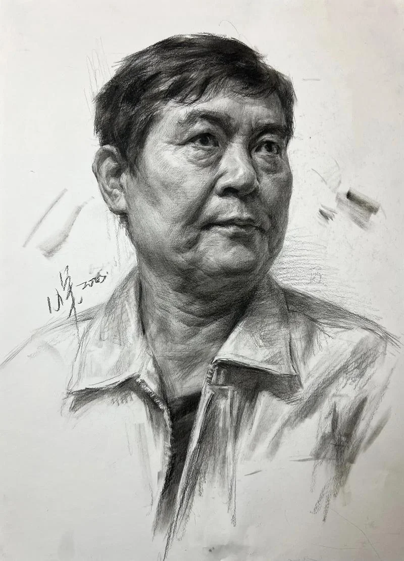 素描头像照片怎么画_1