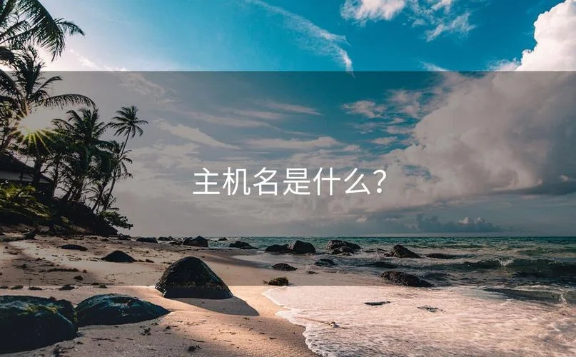 什么是主机名_1