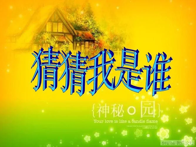 猜猜我是谁梗出处_1