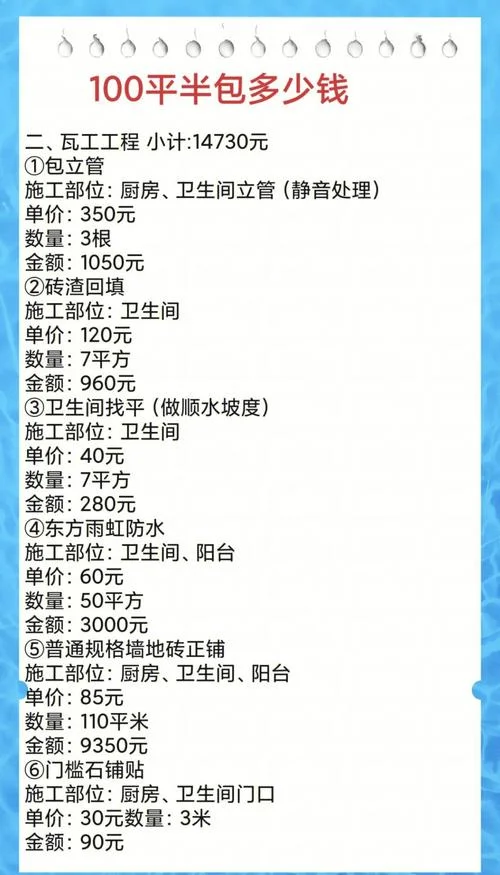 半包装修一平方多少钱_1