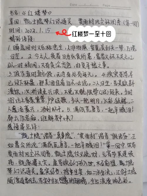 《红楼梦》的读书笔记._1