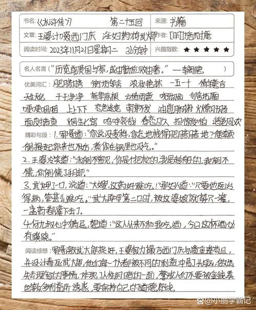 水浒传原著读书笔记_2