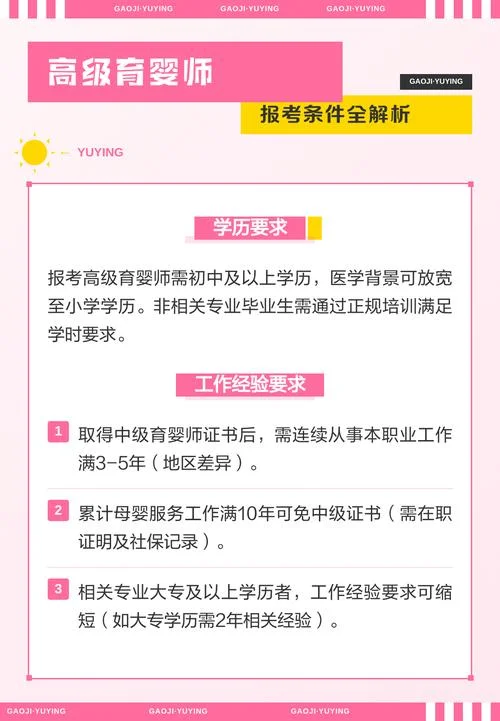 育婴员报考条件费用_1