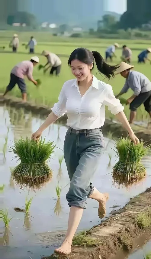 梦见水田和秧苗_1