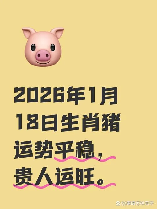 猪肖今日运势-今日猪肖运势解析