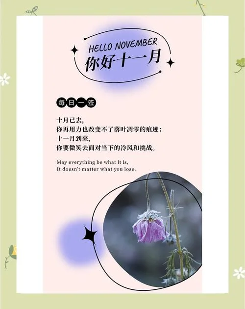 十一月十五的文案_1