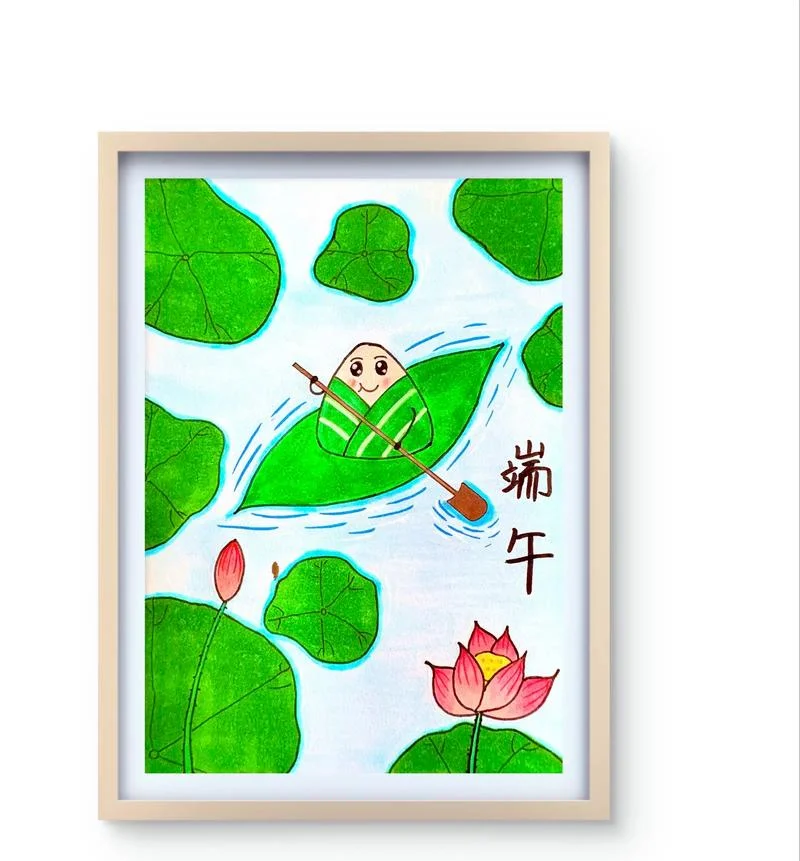端午节主题简笔画_1